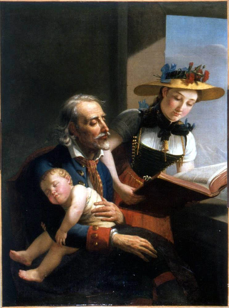Lettura dalla Bibbia - Louvre, Parigi